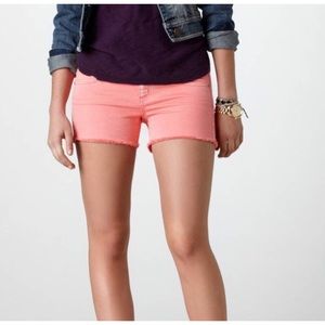 ⚡️SALE! AE Orange Denim Midi Shorts